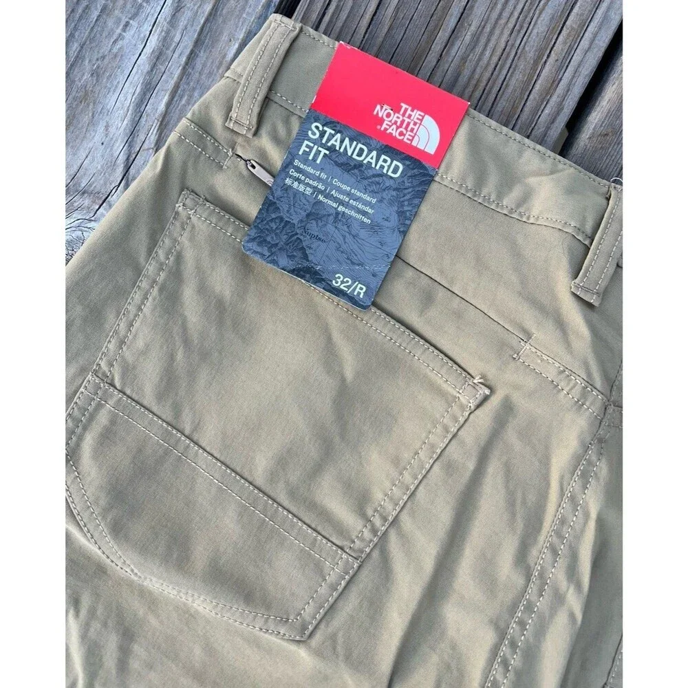 NWT! The North Face Mens 32 Regular Sprag 5 Pocket Pants Casual Outdoor Kelp Tan